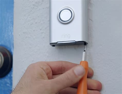 how to remove ring doorbell|removing ring doorbell to charge.